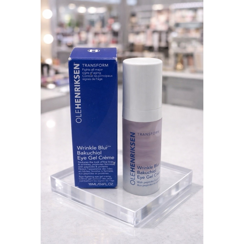 Ole Henriksen Wrinkle Blur Bakuchiol Eye Gel Creme 18ml/ 0.6oz New In Box